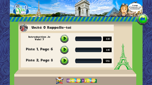 Je Vole Audio Screen 3
