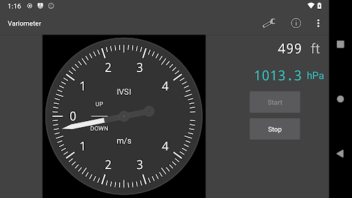 Variometer Screen 3