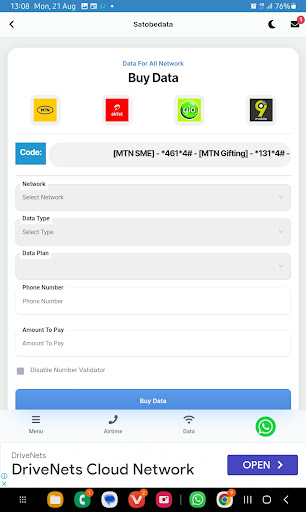 Satobe Data Screen 2