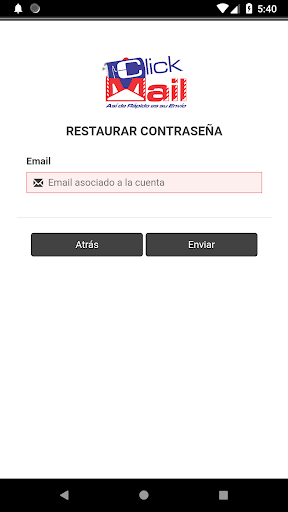 Click Mail Screen 3