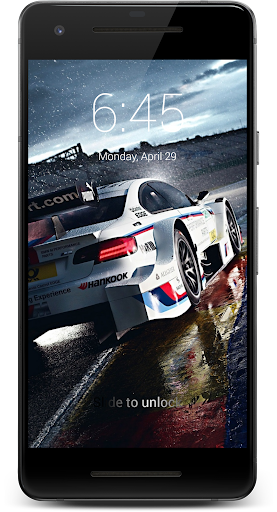 Race Cars HD Lock Screen