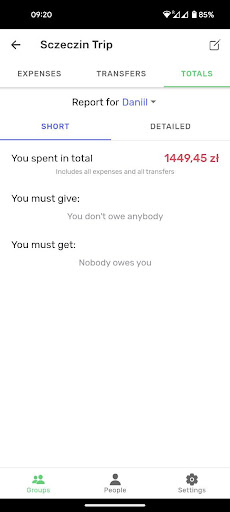 Money Splitter Screen 3