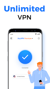 SkyVPN - Fast Secure VPN Screenshot