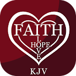 Faith Hope and Love Verses - KJV Bible and Quizzes Apk