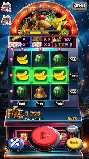 Android application Heart-racey Fruits Golden Slot screenshort