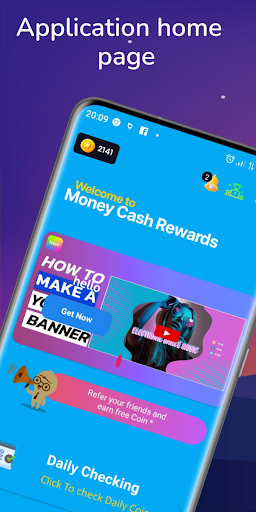 Android application Money Cash Rewards-Earn Money screenshort