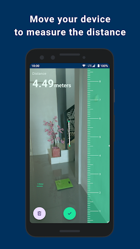 Android application meesure: Measuring by moving screenshort