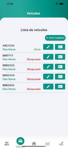 Android application Grupo Flex - Gestor screenshort