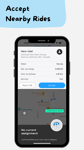 Uride Driver Screen 3