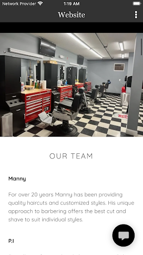 Fine Lines Barbershop Screen 2