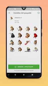 Imágen 4 Cheems Stickers para WA android