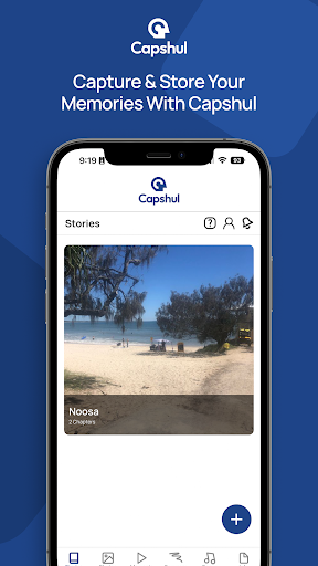 Android application Capshul screenshort
