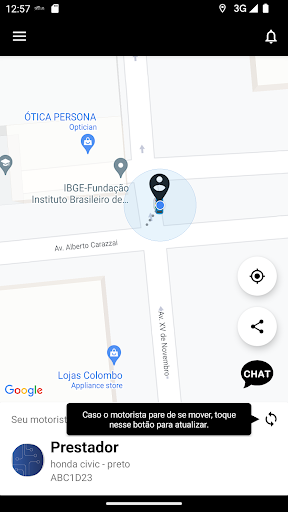 Meu Motorista Screen 3