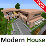 Modern House map for MCPE icon