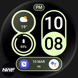 Nighty Digital 06 - watch face: Download & Review