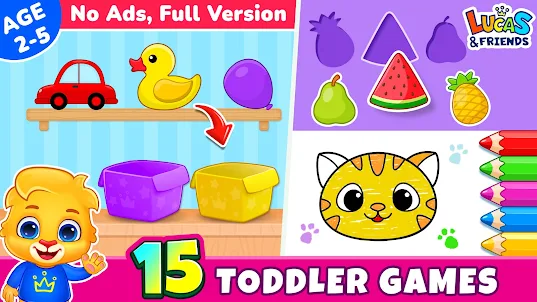 Kids Toddler & Preschool Games