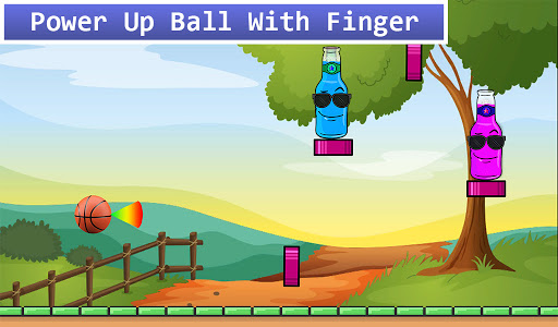 Bottle Shooting Hit Ball Down Screen 3