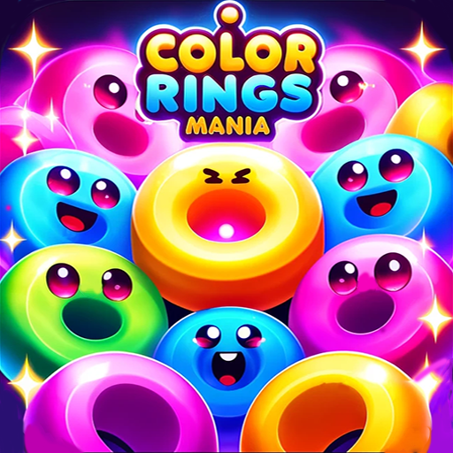 Color Rings Mania: Puzzle Game logo