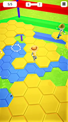 FallDown Chalnge Knockout Race - Screenshot 1
