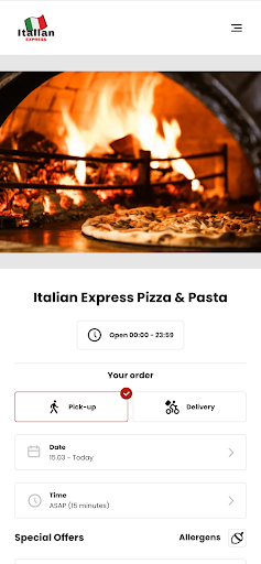 Italian Express Pizza & Pasta Screen 2