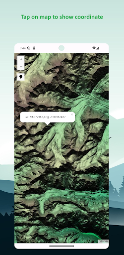 Denali Offline Topographic Map Screen 3