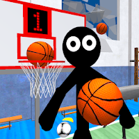 Stickman Neighbor. Basketball Basics Teacher 3D
