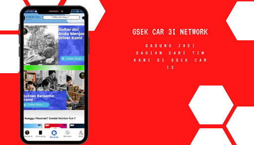 GSEK AJA-Car3iNetworks,Ojek Online,Market,PPOB