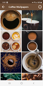 Screenshot 12 Fondos de pantalla de cafe android