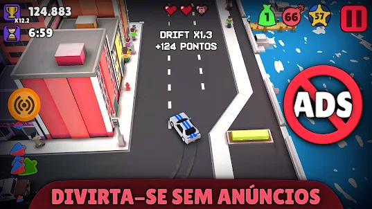 Toon Chase - Fuga policial
