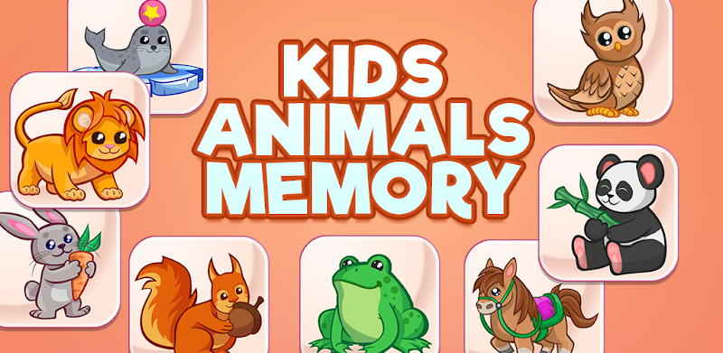 Kids Animals Memory Game