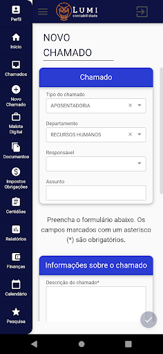 Lumi Contabilidade Screen 2
