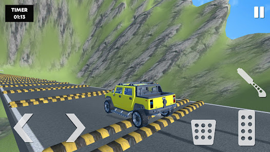 Car VS Speed Bump Car Crash  screenshots 12