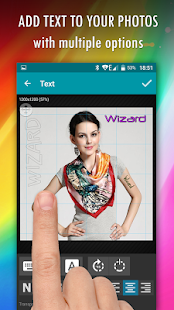 Wizard Photo Editor Screenshot