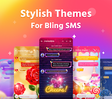 Bling SMS - Customize text messages