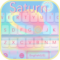ثيم لوحة المفاتيح Saturn