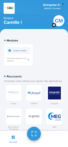 MyDaD Connect Screen 3