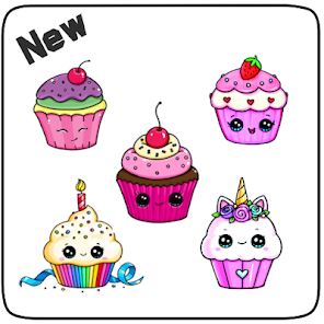 Cách vẽ Cupcake dễ thương - Ứng dụng trên Google Play