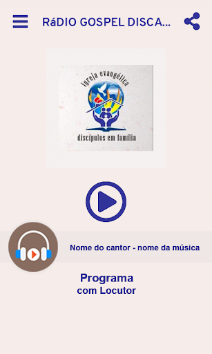 Rádio gospel discípulos em família