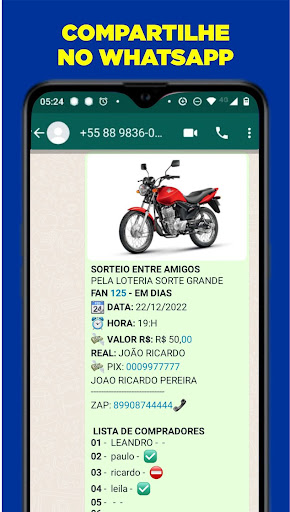 ZAP RIFAS E SORTEIOS Screen 3