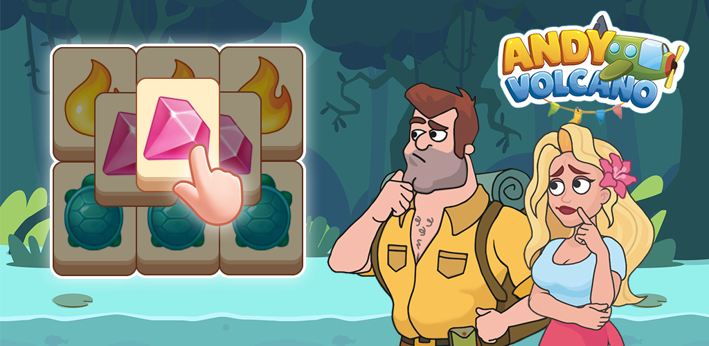 Banner Image Andy Volcano: Tile Match Story Mod APK