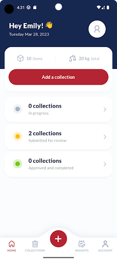 AMDI Data Collection Screen 2