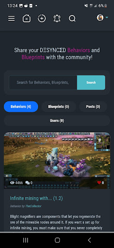 DesyncedHub Screen 2
