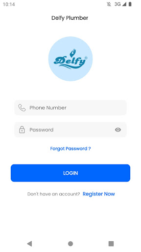 Delfy Plumber Screen 2