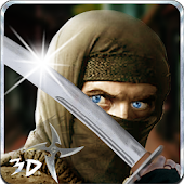 icono Ninja Guerrero Asesino 3D