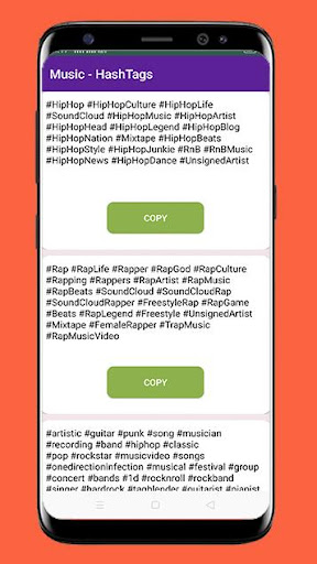 Hashtag4u Hashtags for Instagr