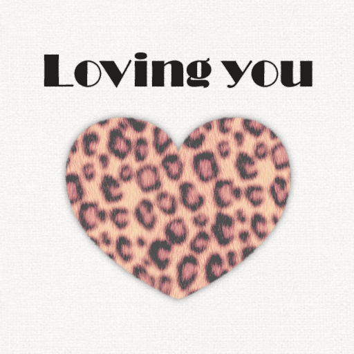 Big Leopard Heart Theme +HOME logo