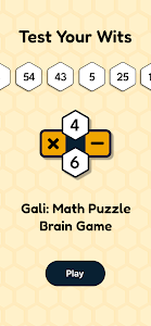 Gali: Math Puzzle Brain Game Unknown