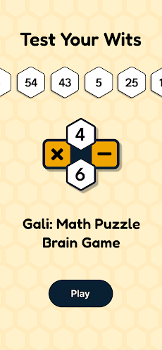 Gali: Math Puzzle Brain Gameのおすすめ画像1