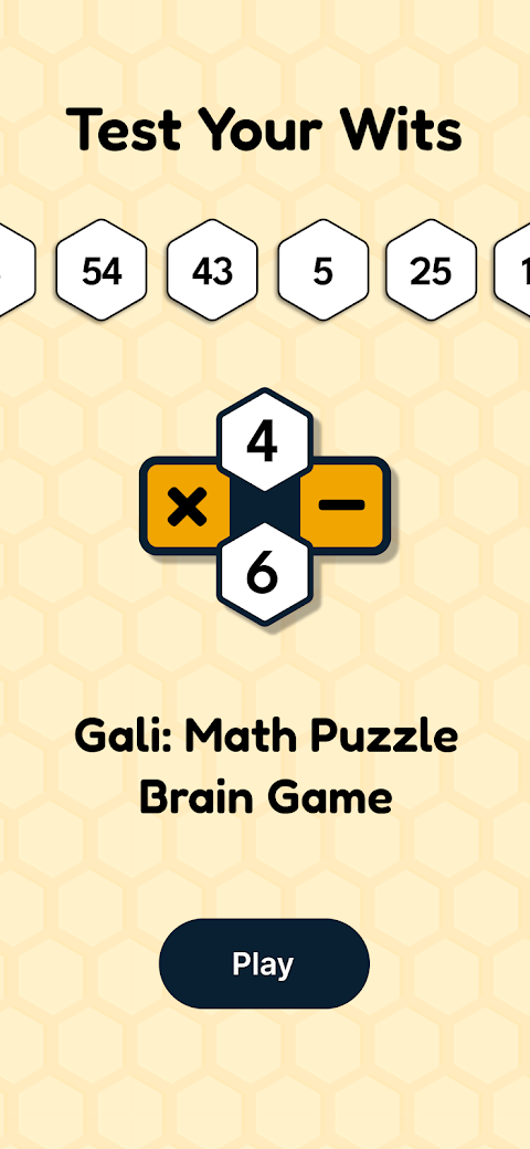 Gali: Math Puzzle Brain Gameのおすすめ画像1