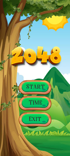 Android application 2048 Jungle Merge screenshort